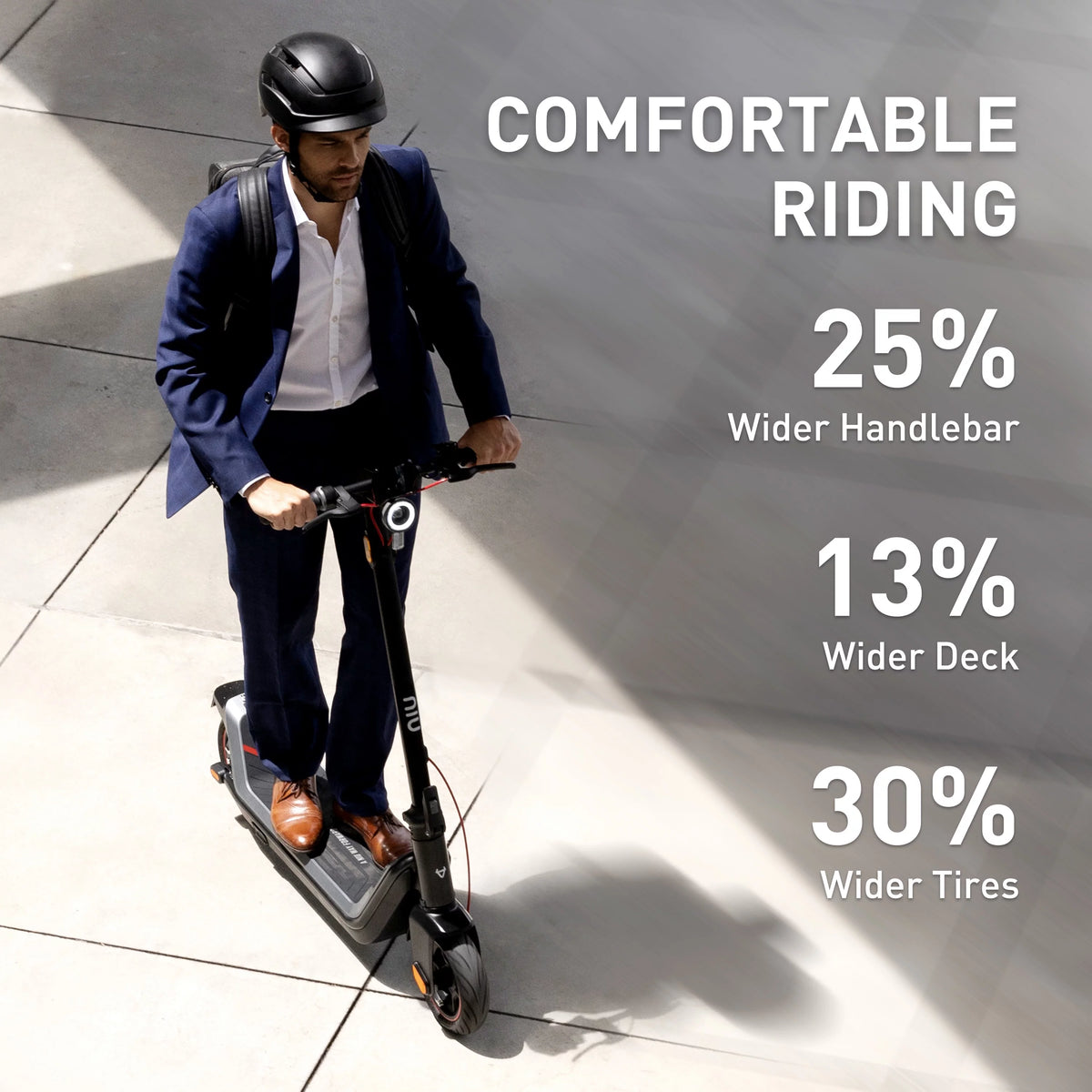 Electric Scooter 40.4 Miles Range 20 mph Max Speed Foldable N236413