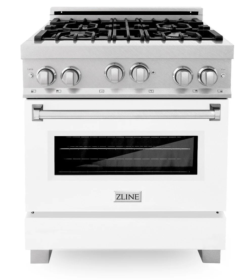 30 in. Gas Range with White Matte Door T61482
