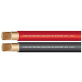 4 Gauge Extra Flexible Welding Cable 600 Volt Combo Pack - Black+Red - 15 Feet of Each Color S173416