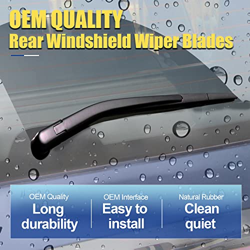 3 Wipers Replacement Windshield Wiper Blades Set 26"+22"+11" T32297
