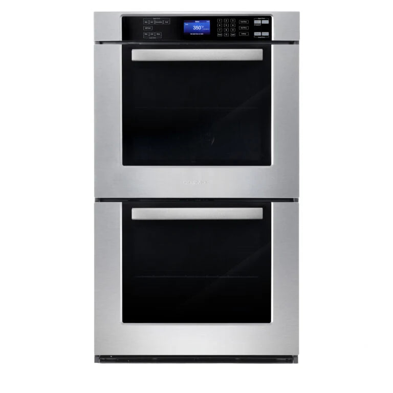 5 cu. ft. Electric Double Wall Oven with Self-Cleaning in Stainless Steel J8967