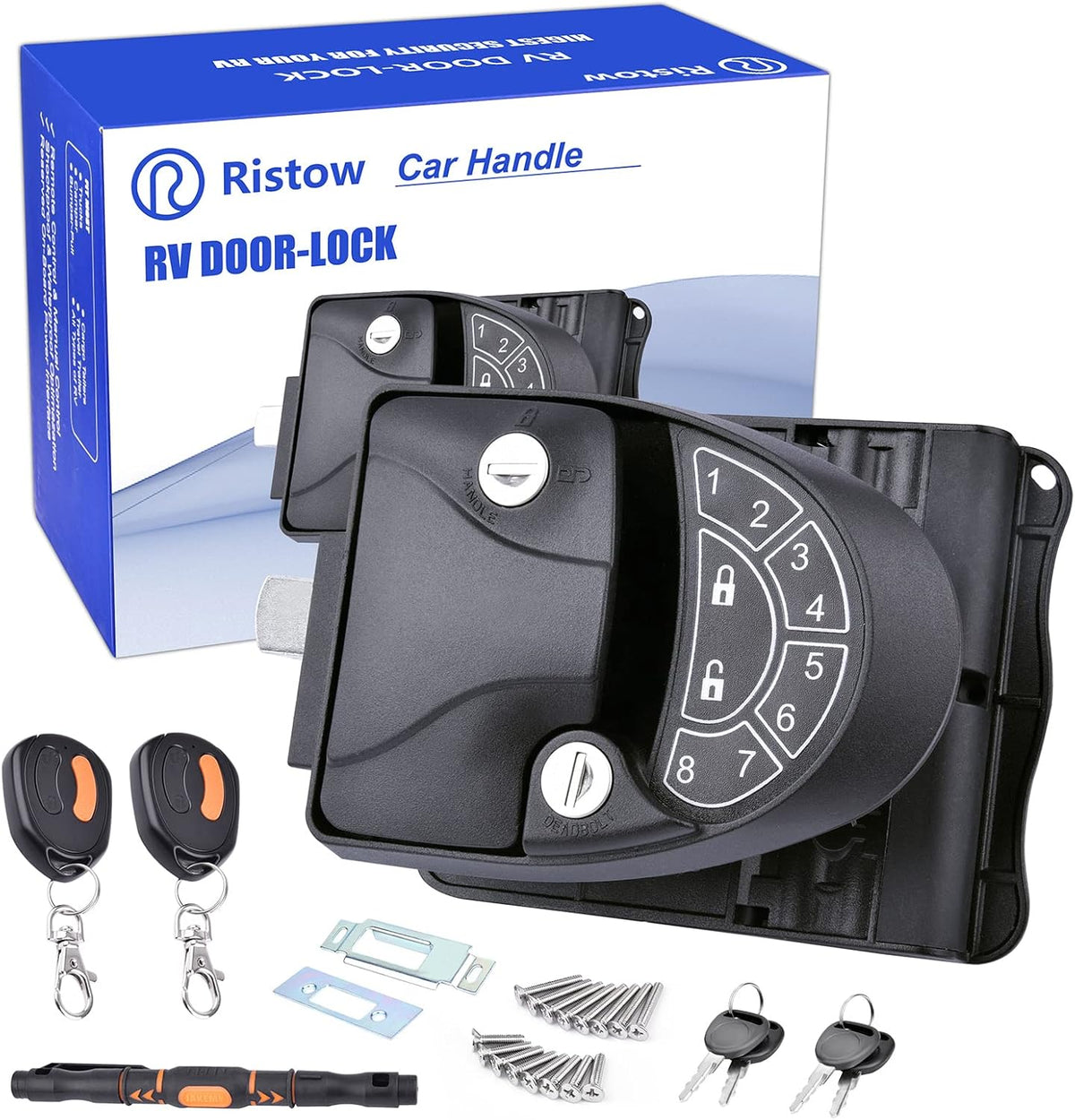 RV Keyless Entry Door Lock with Backlit Keypad W8053