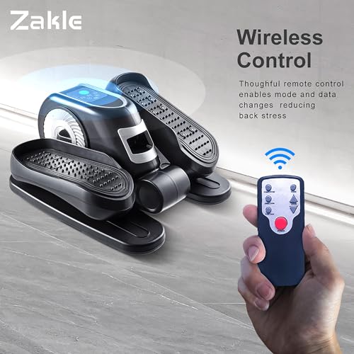 Under Desk Elliptical Machine with Remote Control & 12 Adjustable Speeds G474