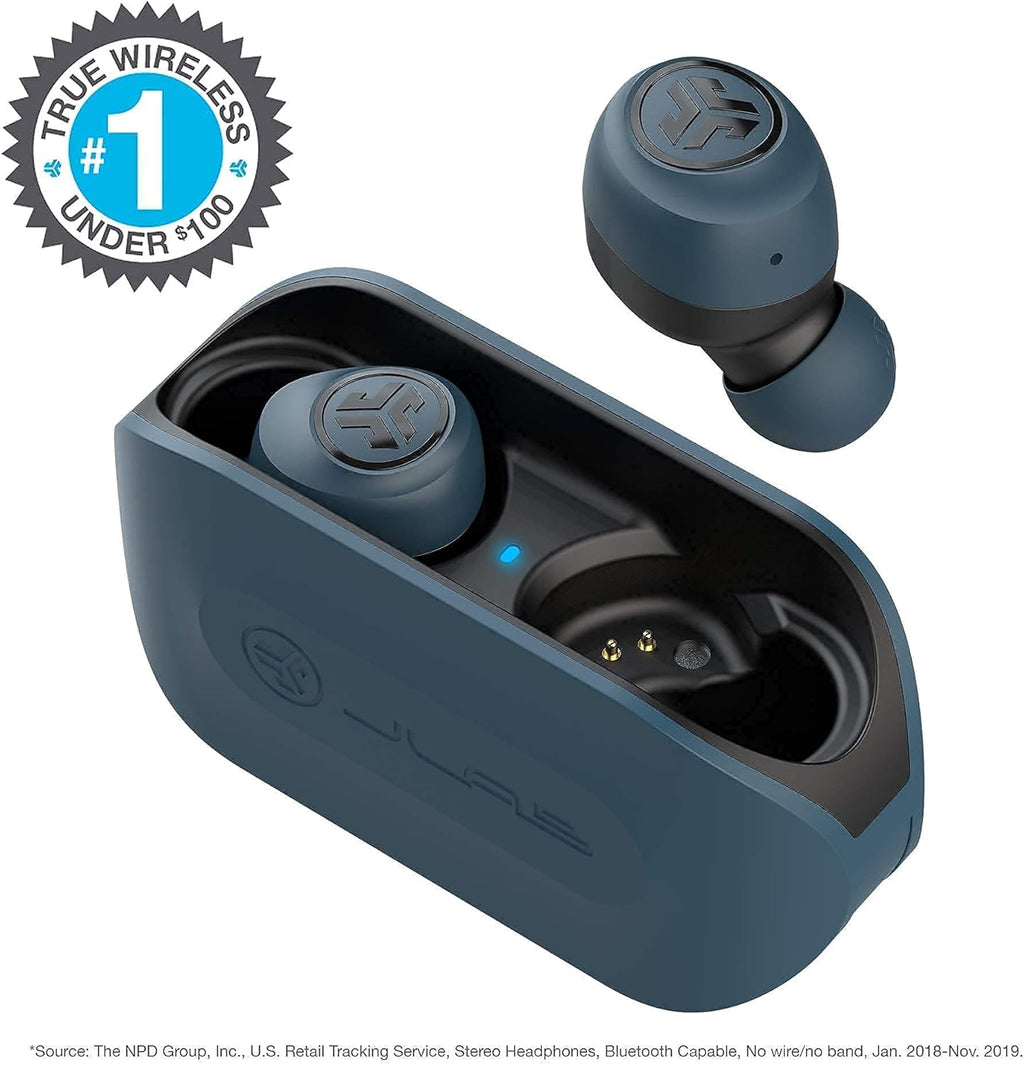 Navy True Wireless Bluetooth Earbuds with Charging Case D84627