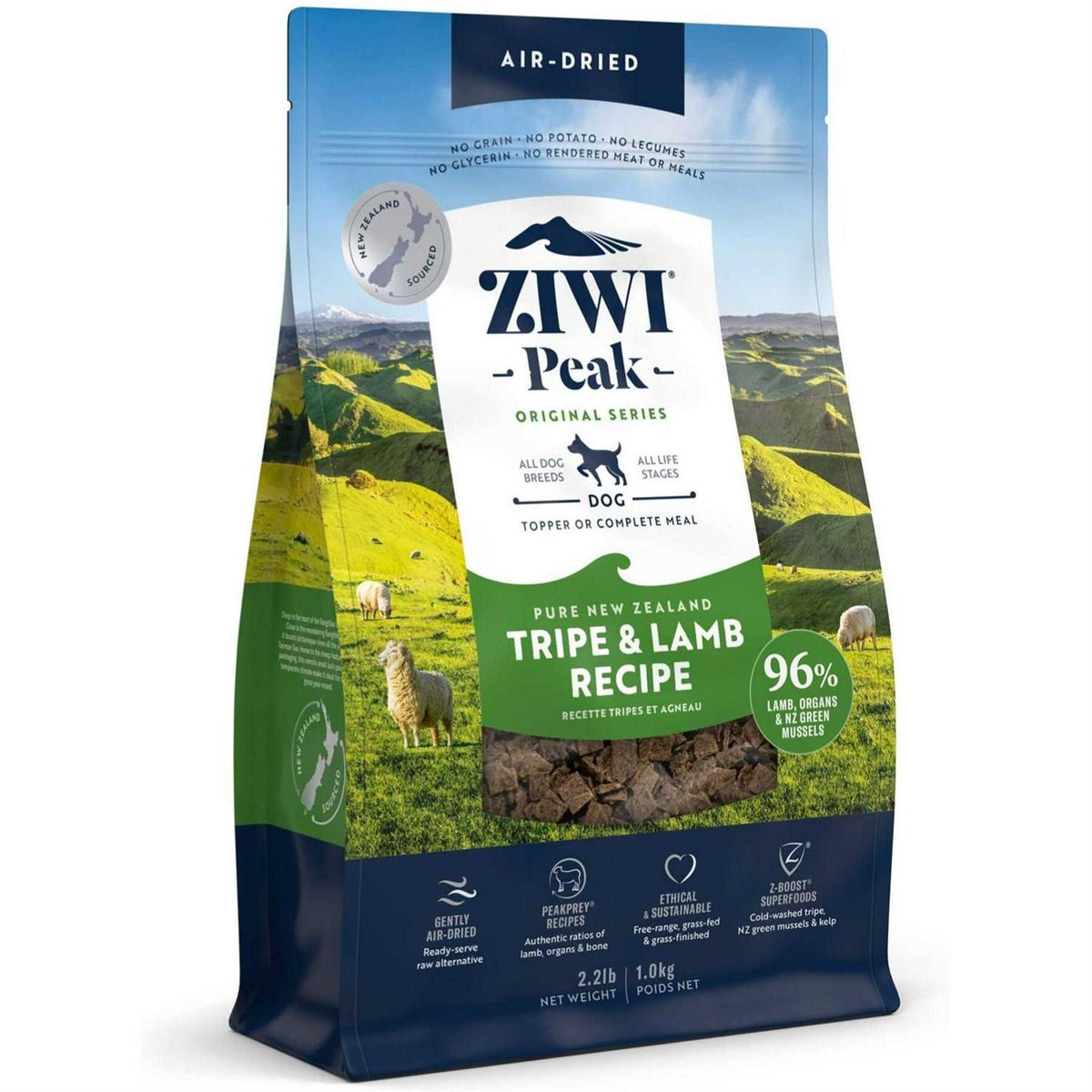Air-Dried Tripe & Lamb Dog Food N616421