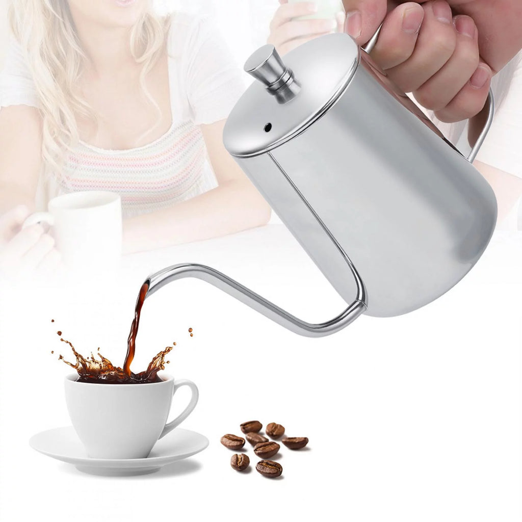 550ml Stainless Steel Gooseneck Coffee Pot N925