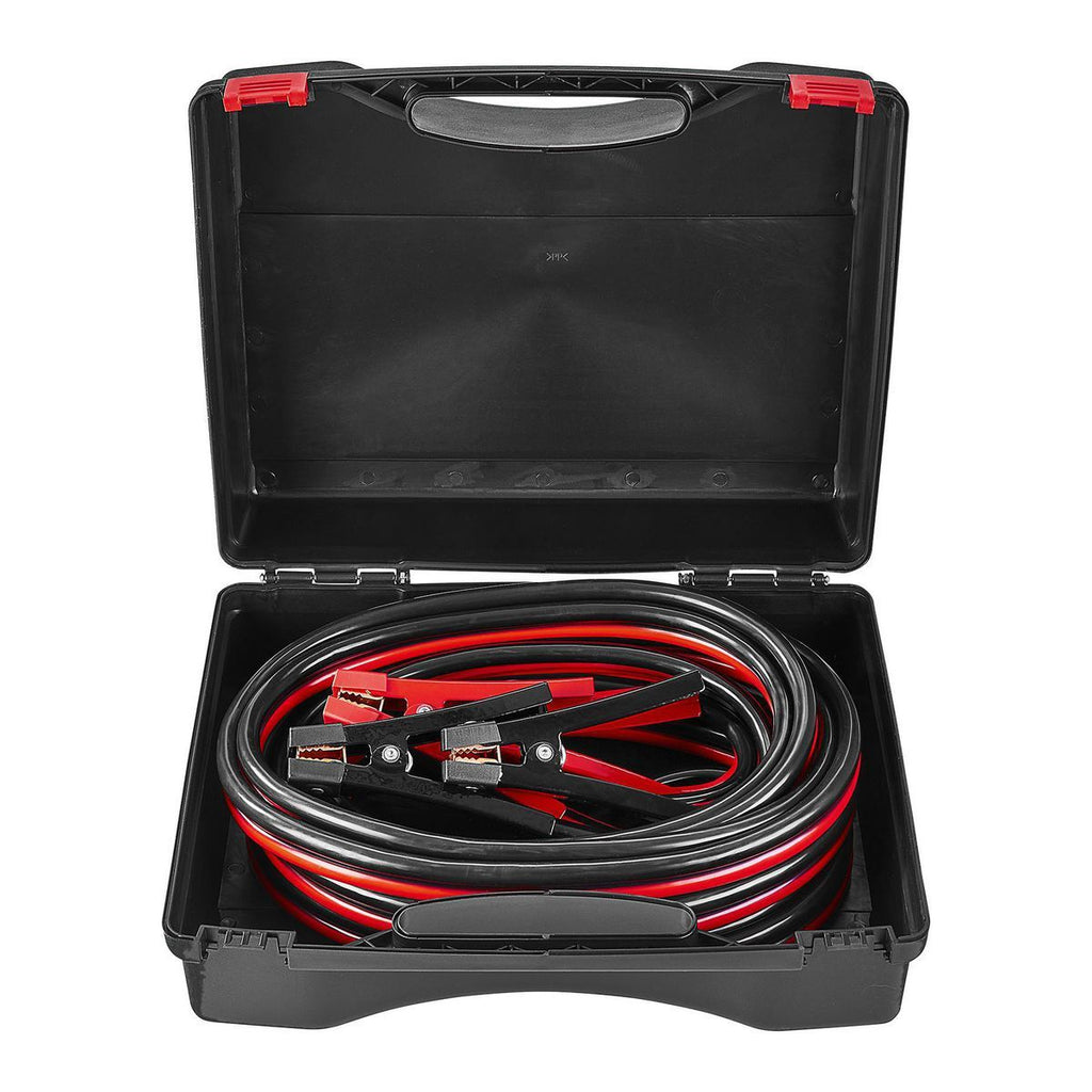 30 ft. 1 Gauge Heavy Duty Jumper Cables with Storage Case X49213