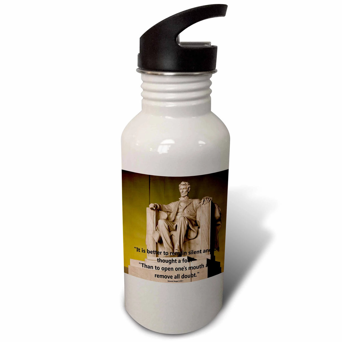 Lincoln Memorial Sports Water Bottle 21oz A3902