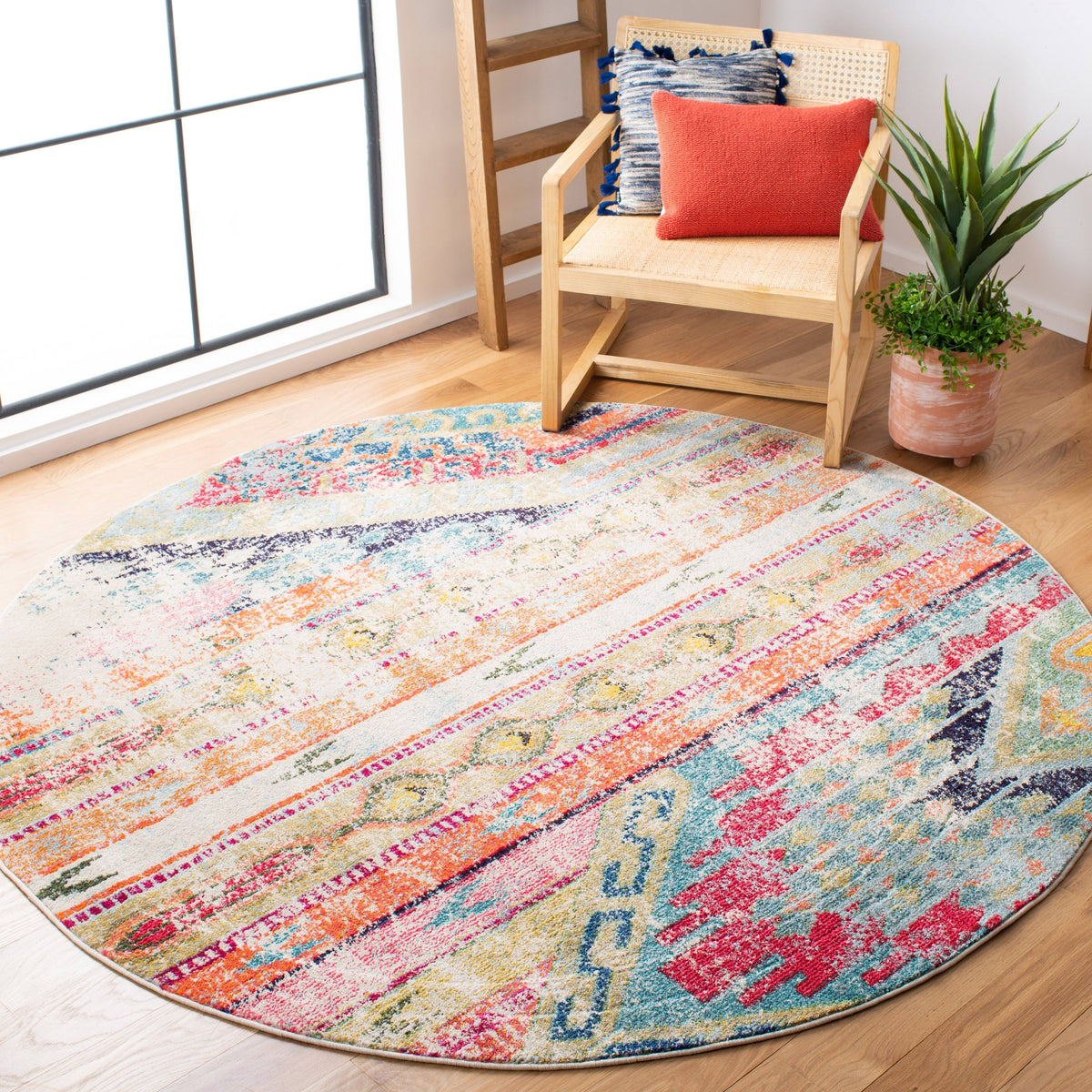 Light Grey / Multi Runner T4578