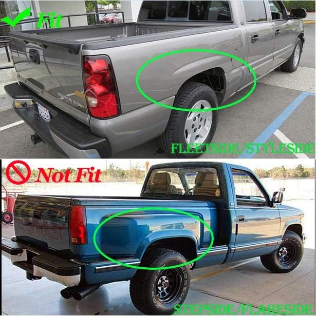 Soft Roll Up Tonneau Cover for 6.5ft Fleetside Bed Pickup T210