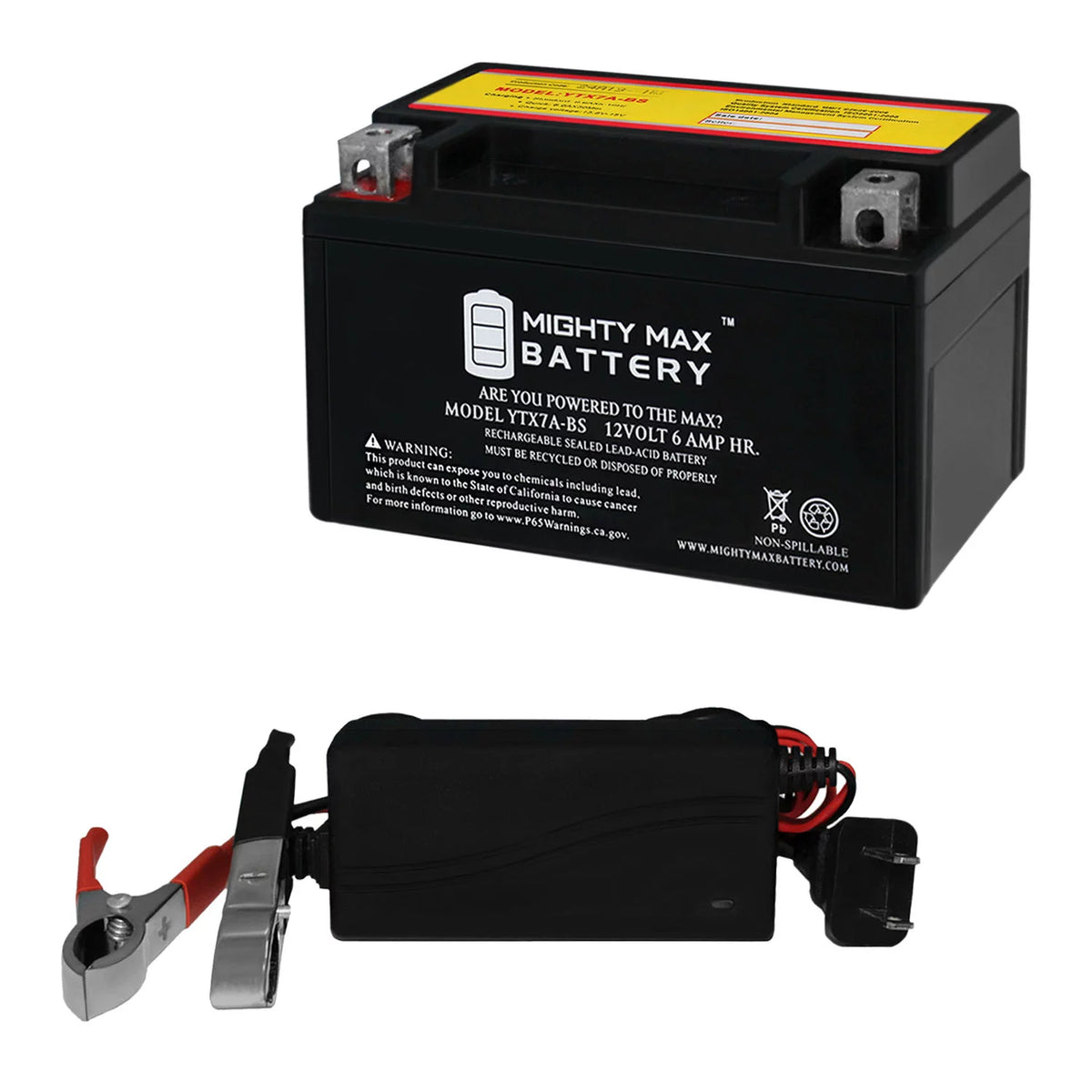 12V Replacement Battery with 1Amp Charger I500717