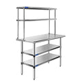 24" X 30" Stainless Steel Work Table with 2 Shelves P6372