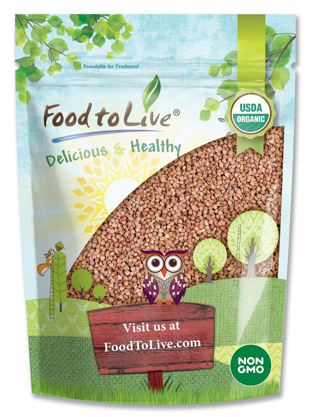 Organic Buckwheat Kasha, 4 Pounds R41467