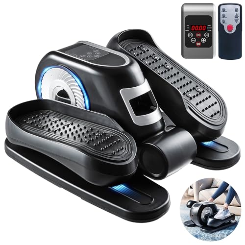 Under Desk Elliptical Machine with Remote Control & 12 Adjustable Speeds G474