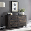 6 Drawer Wood Dresser S187059