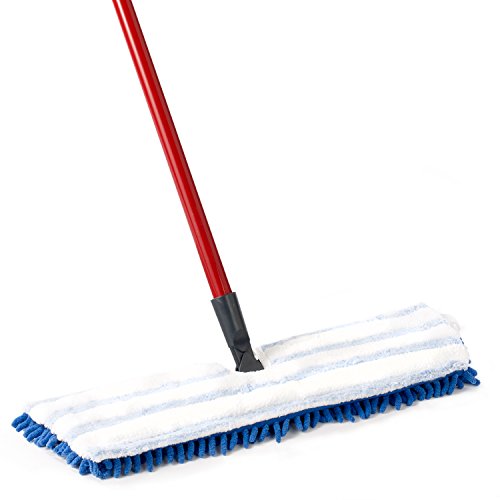 Dual-Action Microfiber Flip Mop with Telescopic Handle M2246