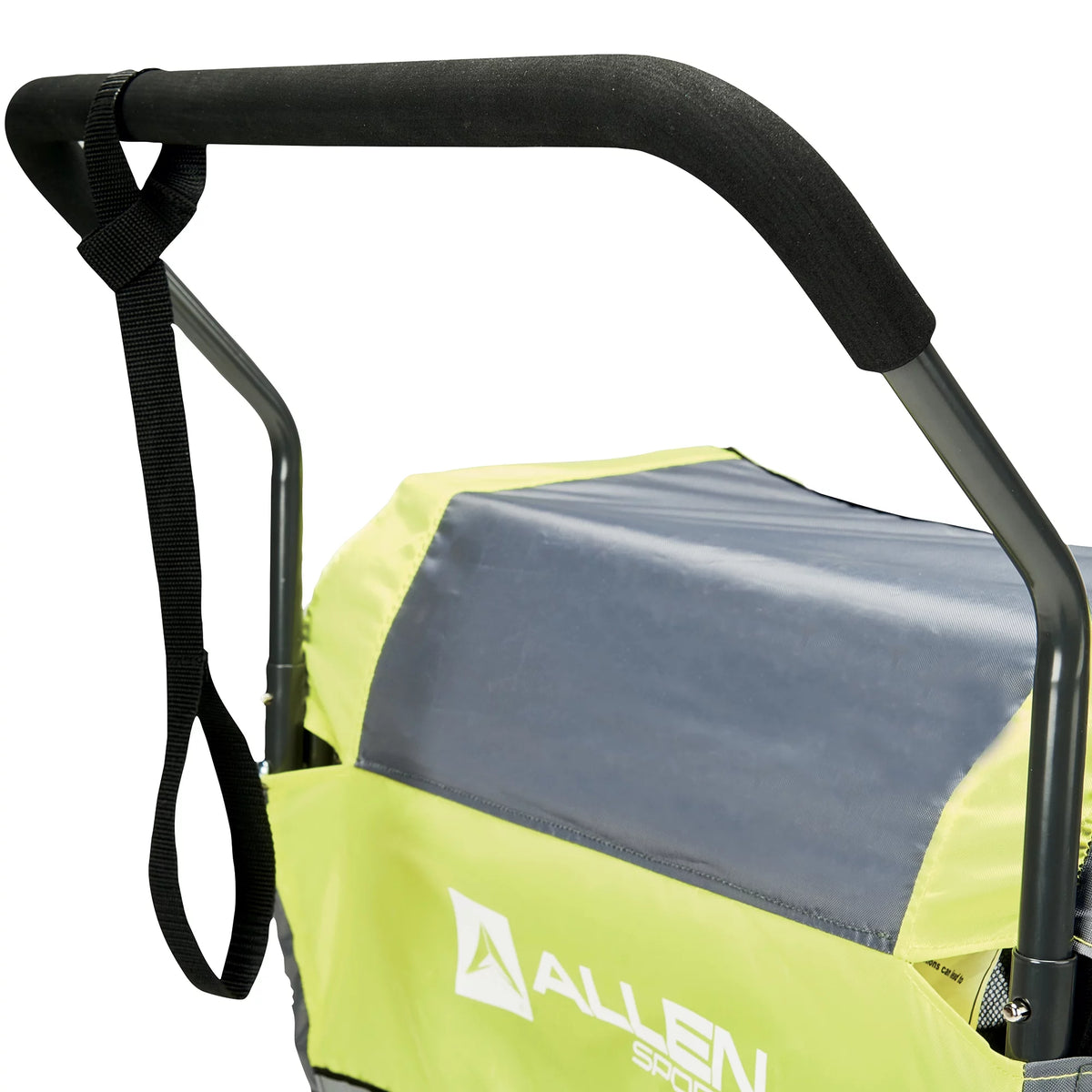 2-Child Bicycle Trailer & Stroller, 100 lbs, Green U377