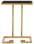 Gold/Black Accent Table H229