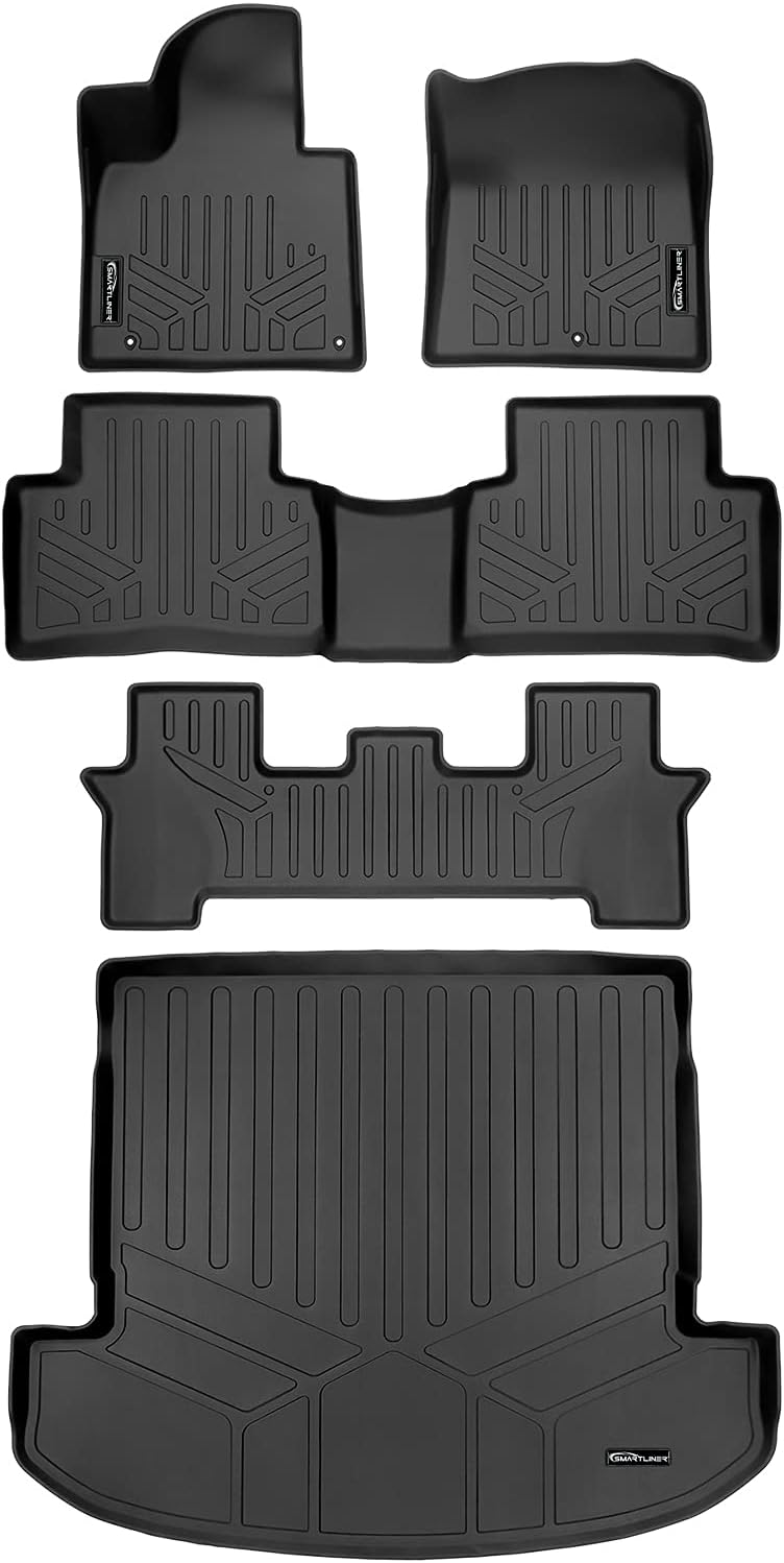 Custom Fit 3 Row Floor Mats & Cargo Liner Set L572