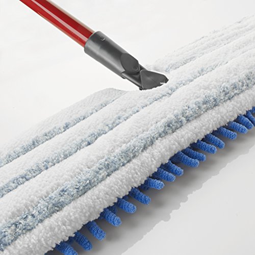 Dual-Action Microfiber Flip Mop with Telescopic Handle M2246