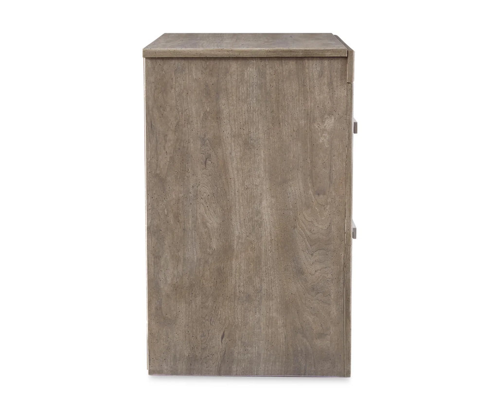 Gray 2 Drawer Nightstand N60973