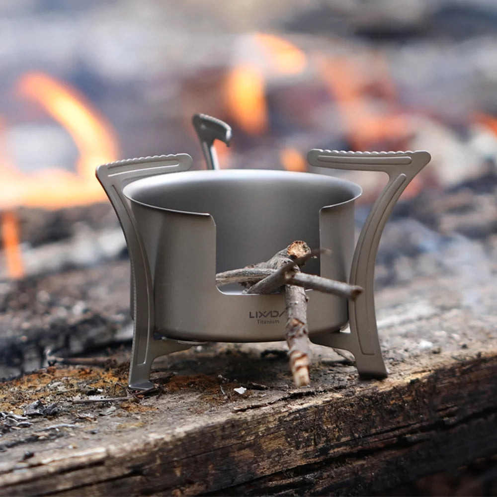 Ultralight Mini Pocket Alcohol Stove Titanium A2385