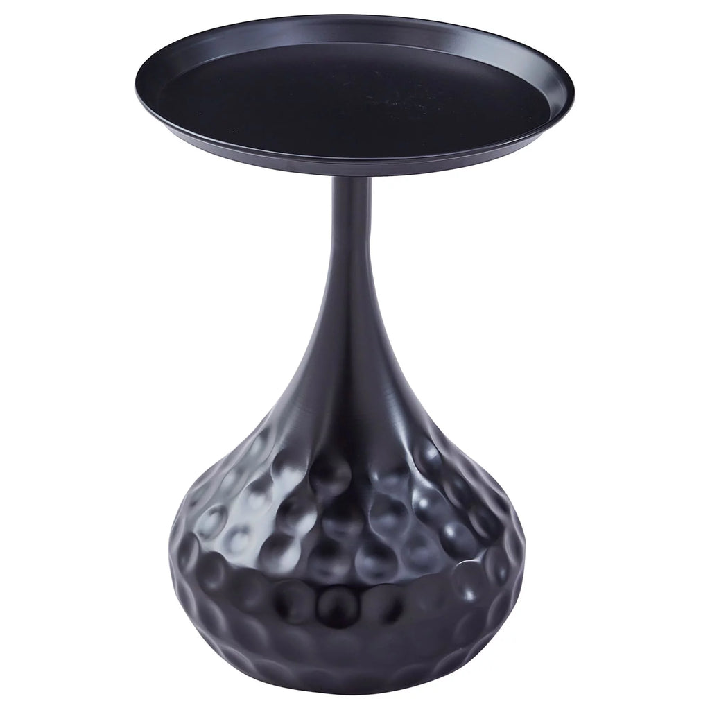 Black Metal Round Side Table Z428