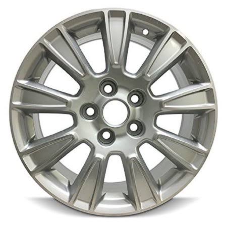 17 inch Aluminum Wheel Rim 17x7 inch Silver 5 Lug F82679