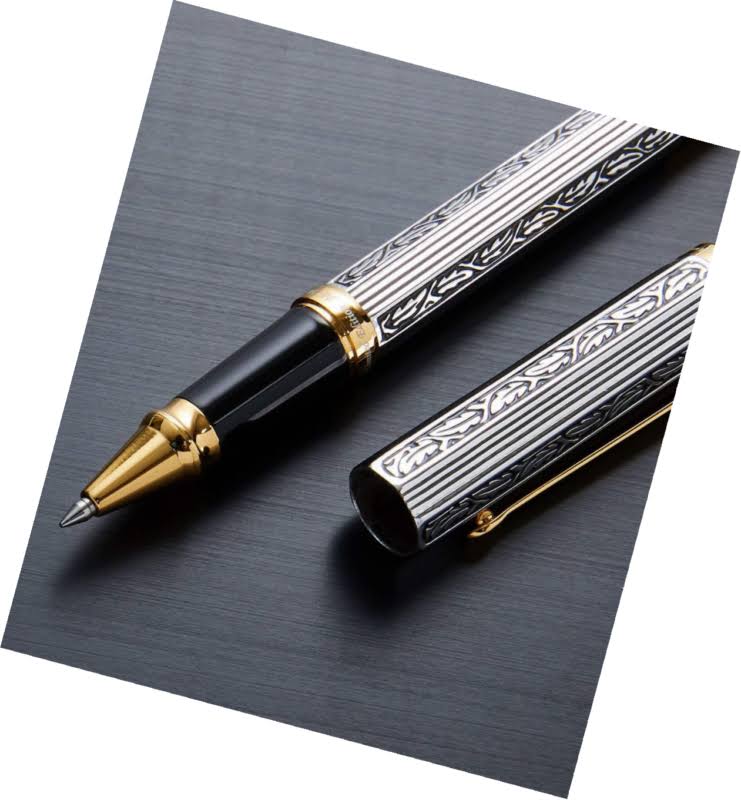 18-Karat Gold Platinum Plated Rollerball Pen D16529