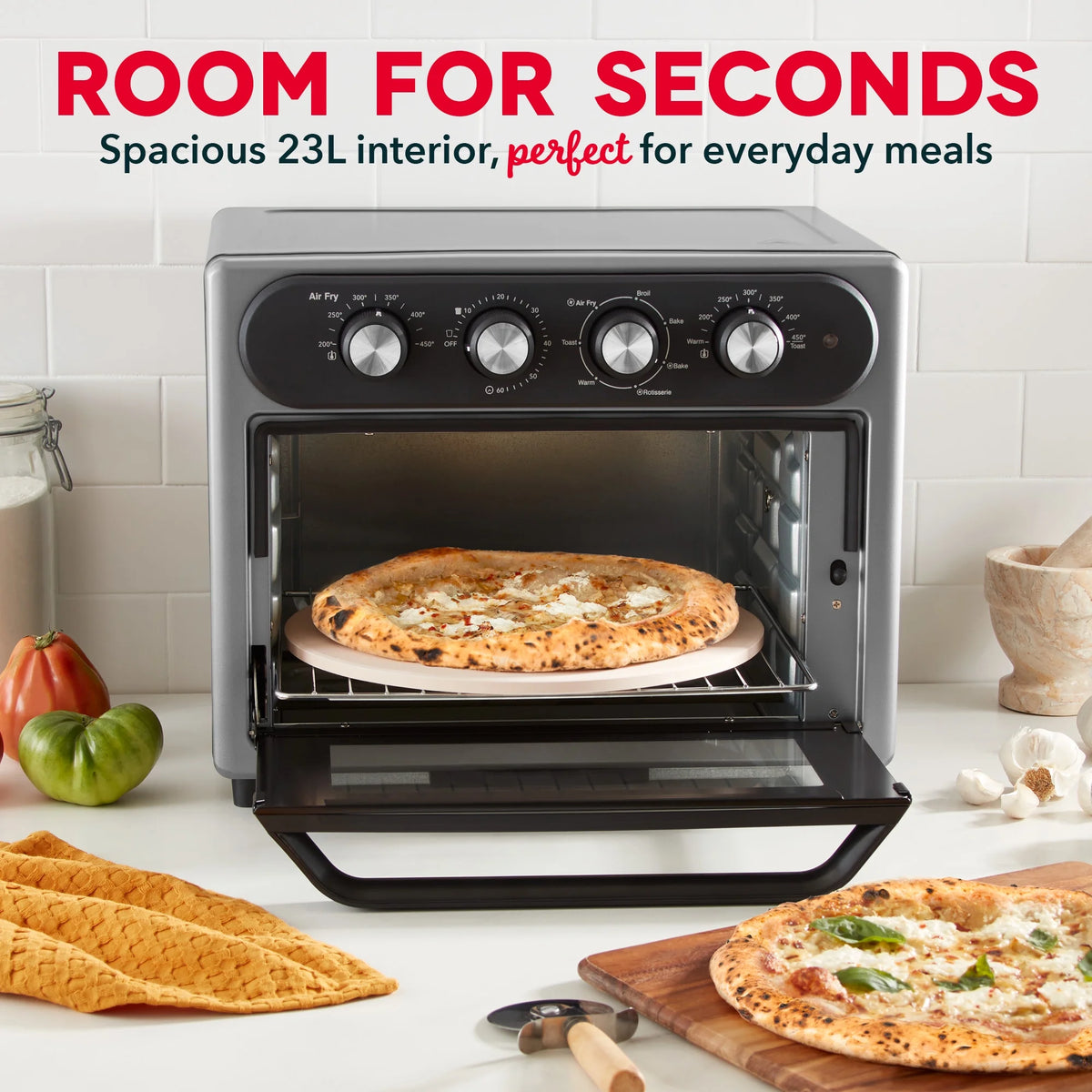 7 in 1 Convection Air Fryer Oven, 23L, 1500 Watt X4819