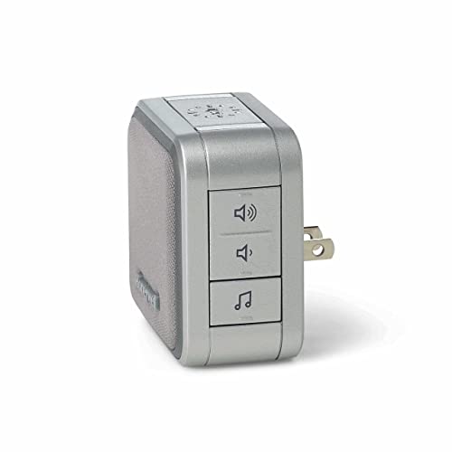 Gray Wireless Doorbell with Push Button Q996263