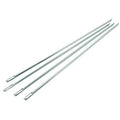 Stainless Steel Skewers 4 Piece, 15 in I835