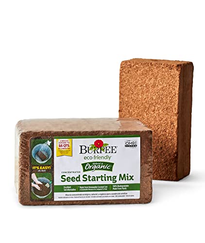 Organic Coconut Coir Seed Starting Mix, 16 Quart X7098
