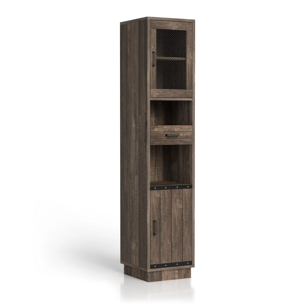 Walnut Multi-Storage TV Tower B585