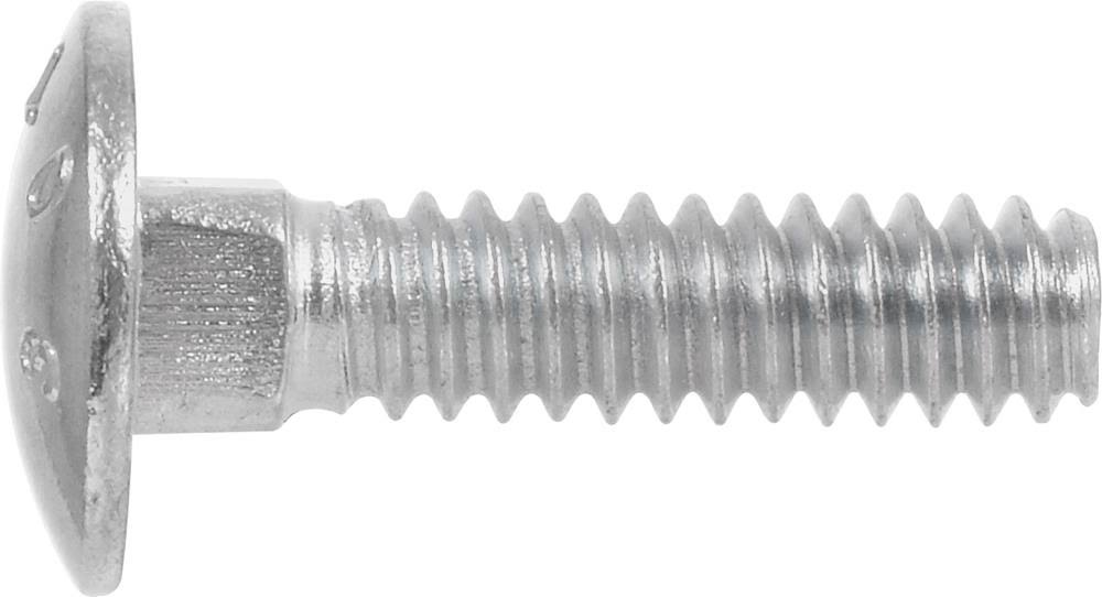 1/2-in x 2-1/2-in Zinc-Plated Coarse Thread Carriage Bolt H629