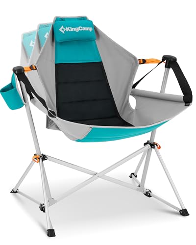 Oversized Folding Hammock Camping Chair with Cup Holder T379658