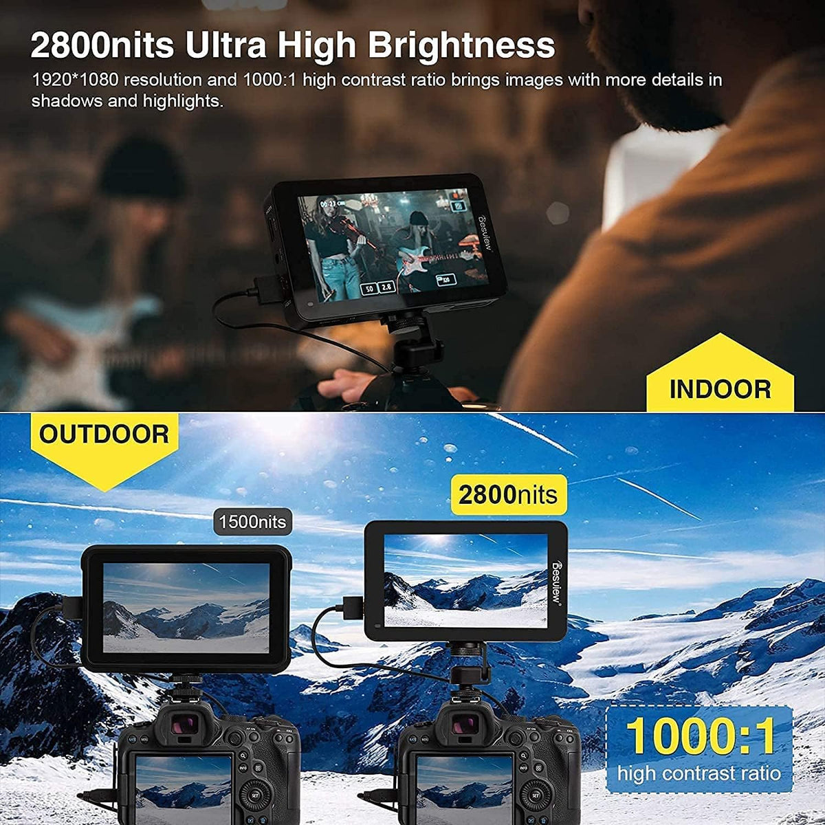5.5 inch Touch Screen Camera Field Monitor P26041