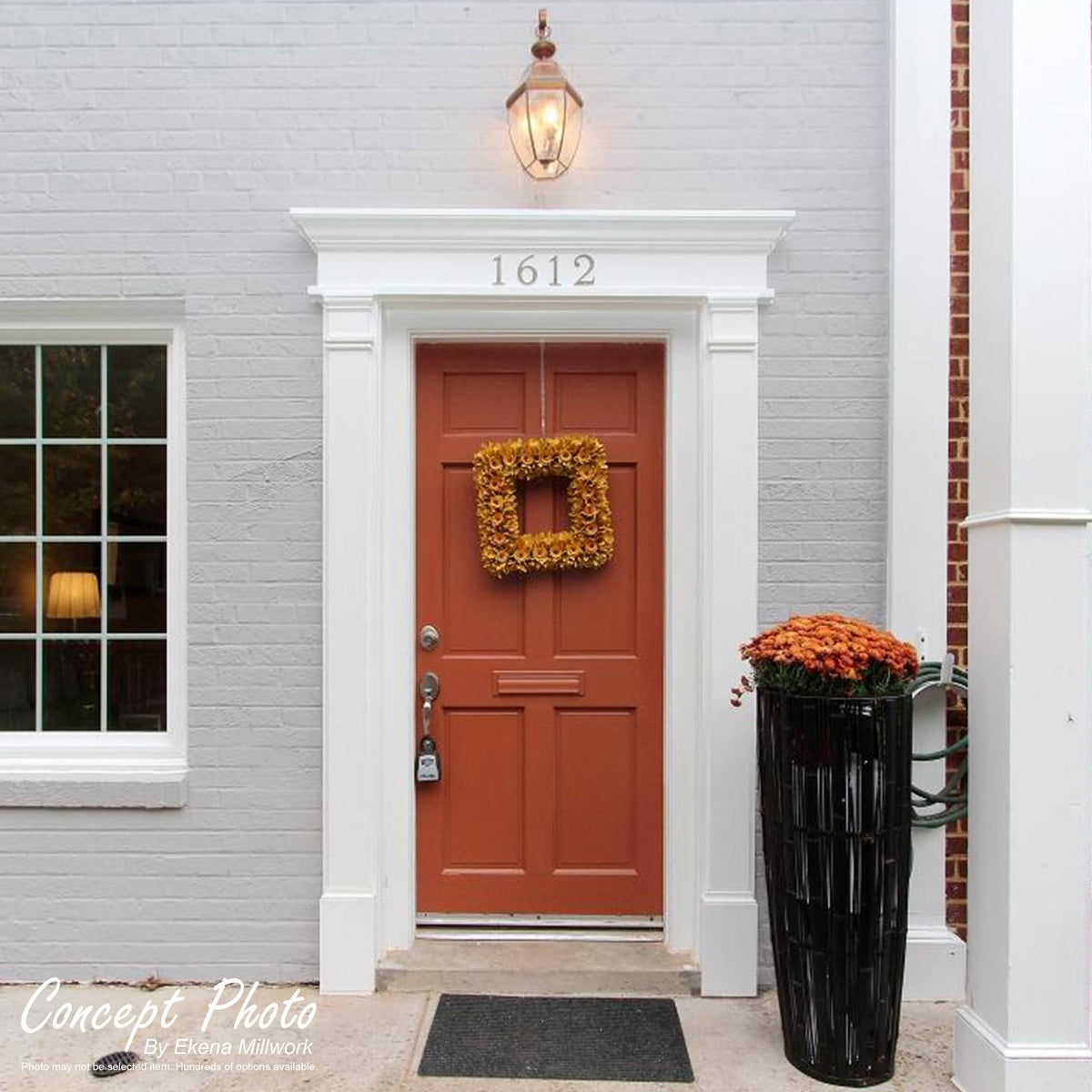 PVC Pilaster with Capital & Base (Pair) B260