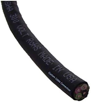 16 AWG 4 Conductor Portable Power Cable D3580
