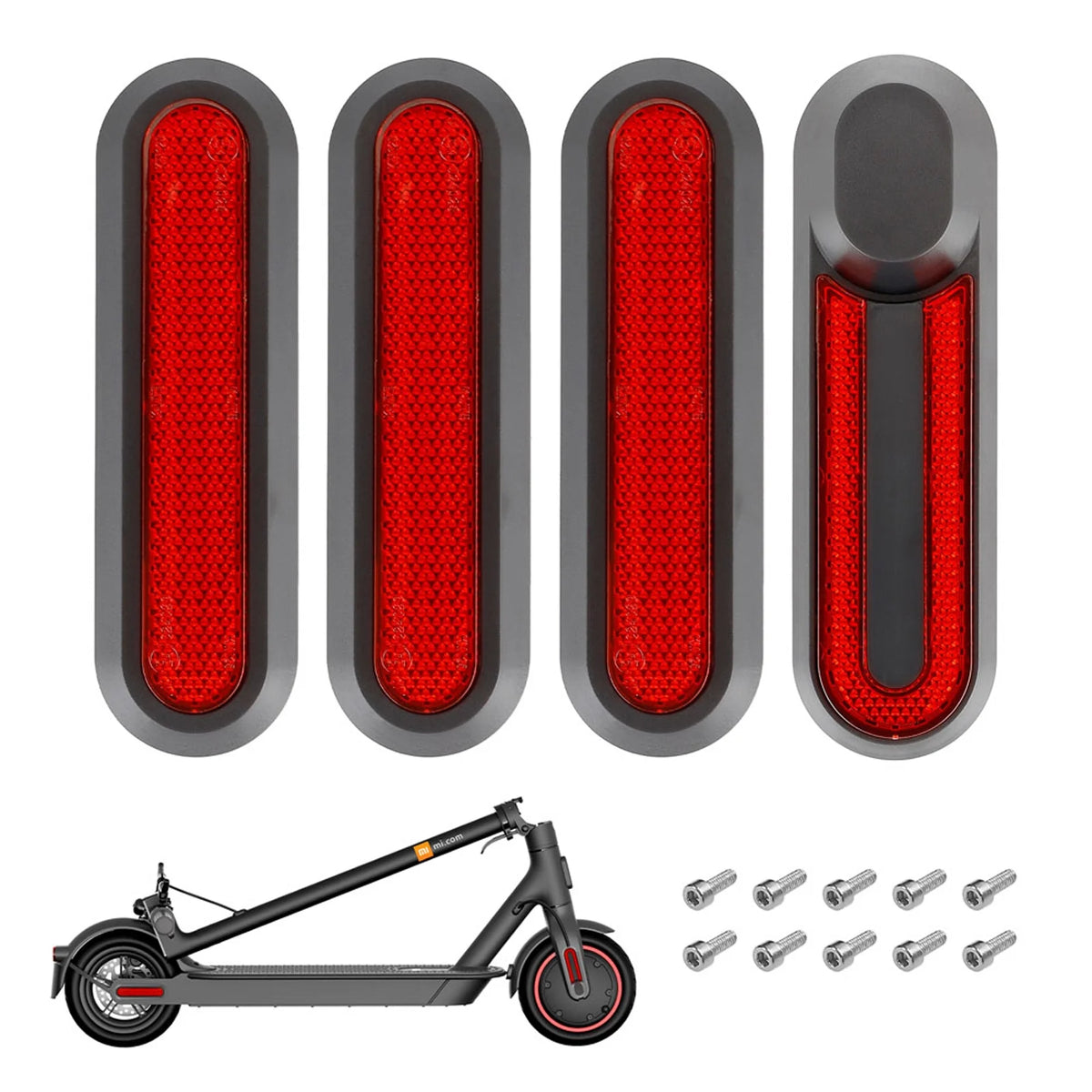 LED Taillight Turn Signal Cycling Warning Lamp with Remote Control A18517