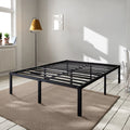 Queen Size Metal Platform Bed Frame J51022