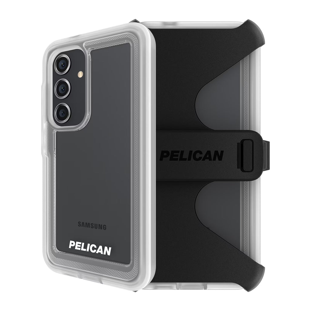Clear Samsung Galaxy S24 Case with Belt Clip Holster L978157