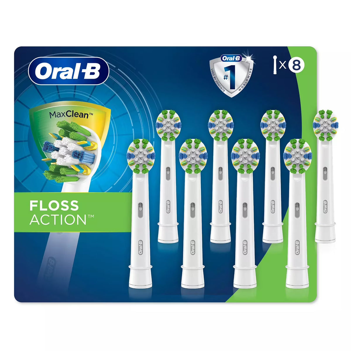 8 Count Replacement Electric Toothbrush Head X316