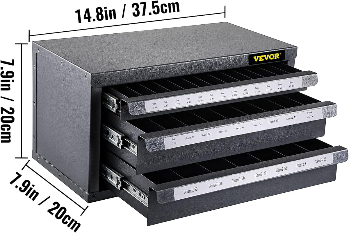 60-Compartment Tap Dispenser Cabinet, Cold Rolled Steel, Pack of 2 N5630