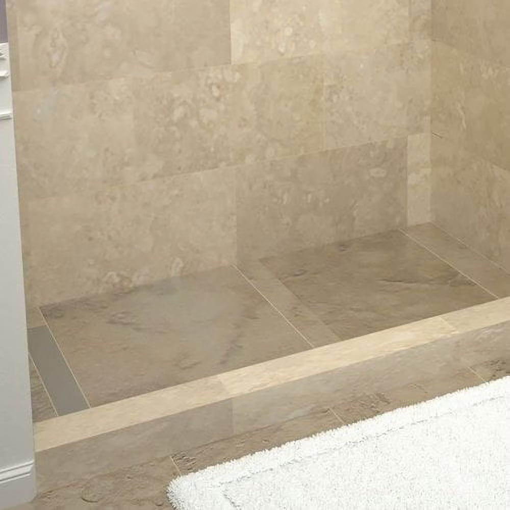 Nickel Rectangular Shower Base W394693