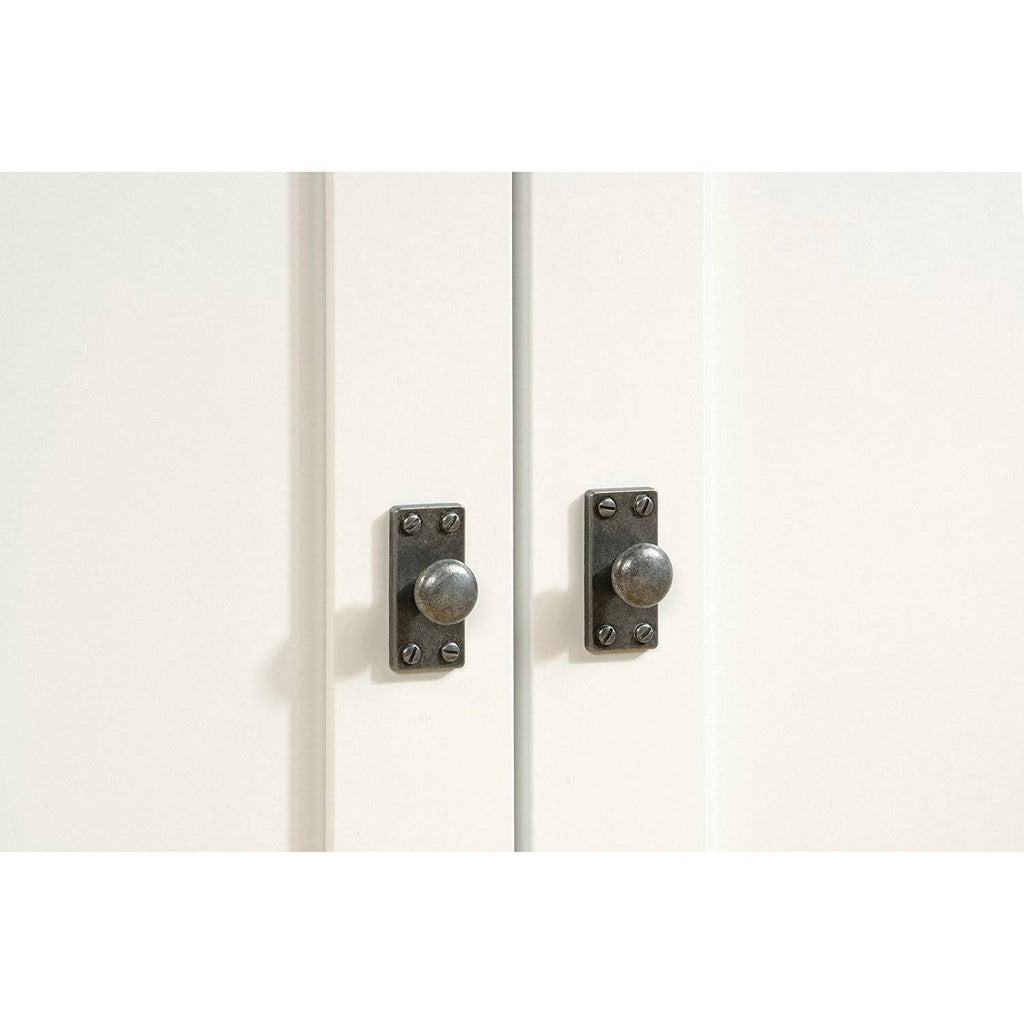 Soft White Library with Doors S142878