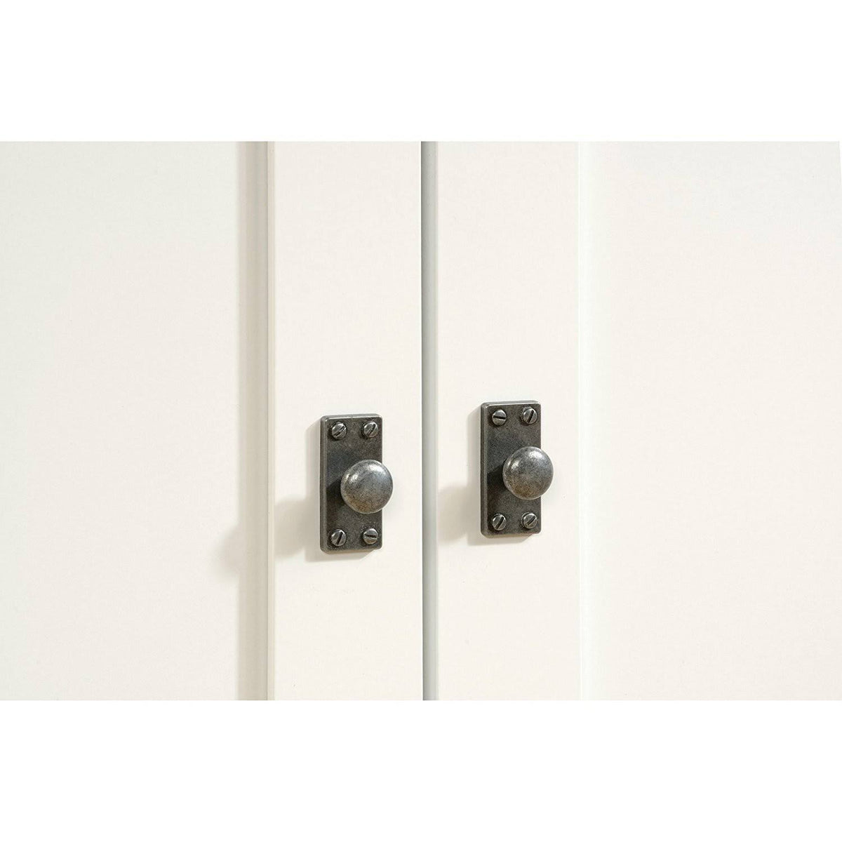 Soft White Library with Doors S142878