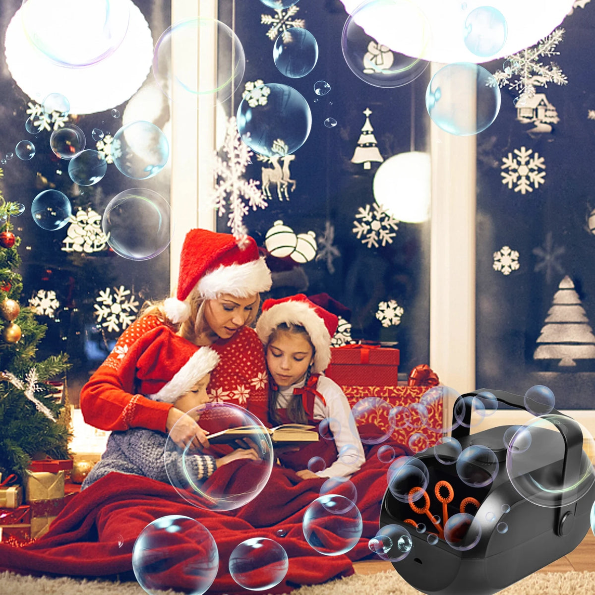 Portable Rechargeable Bubble Machine L70103