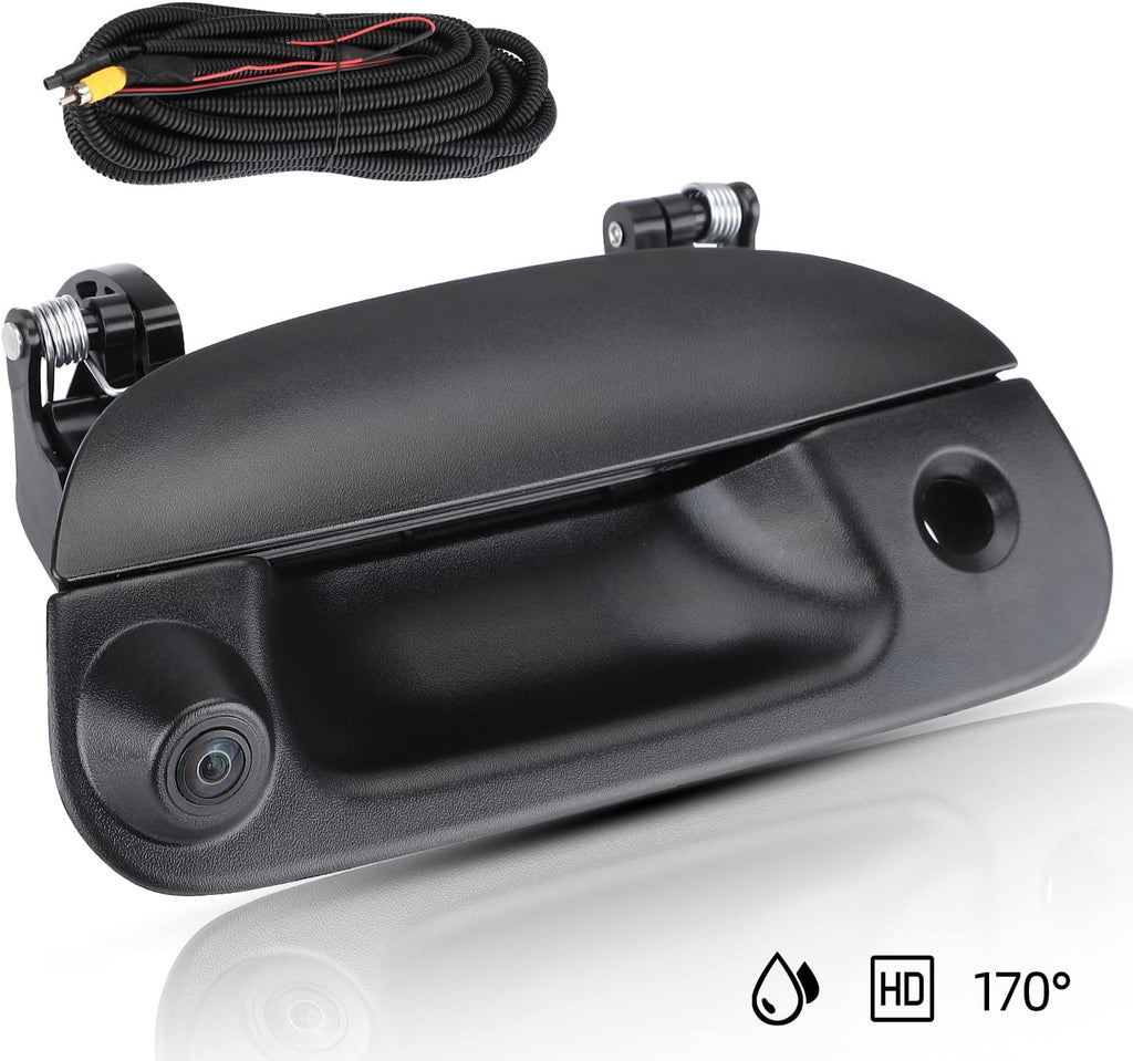 Backup Camera Compatible with 1997-2003 F150 1998-2007 F250 F350 F450 F550 Tailgate Handle Reverse Camera N8694