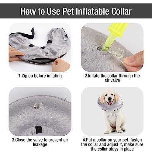 Inflatable Dog Cone Collar O173543